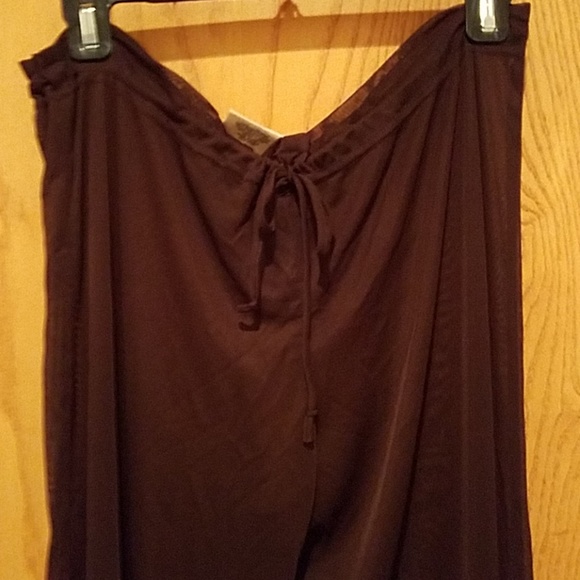 Womens Juniors Swim Cover up Pants - Picture 2 of 3